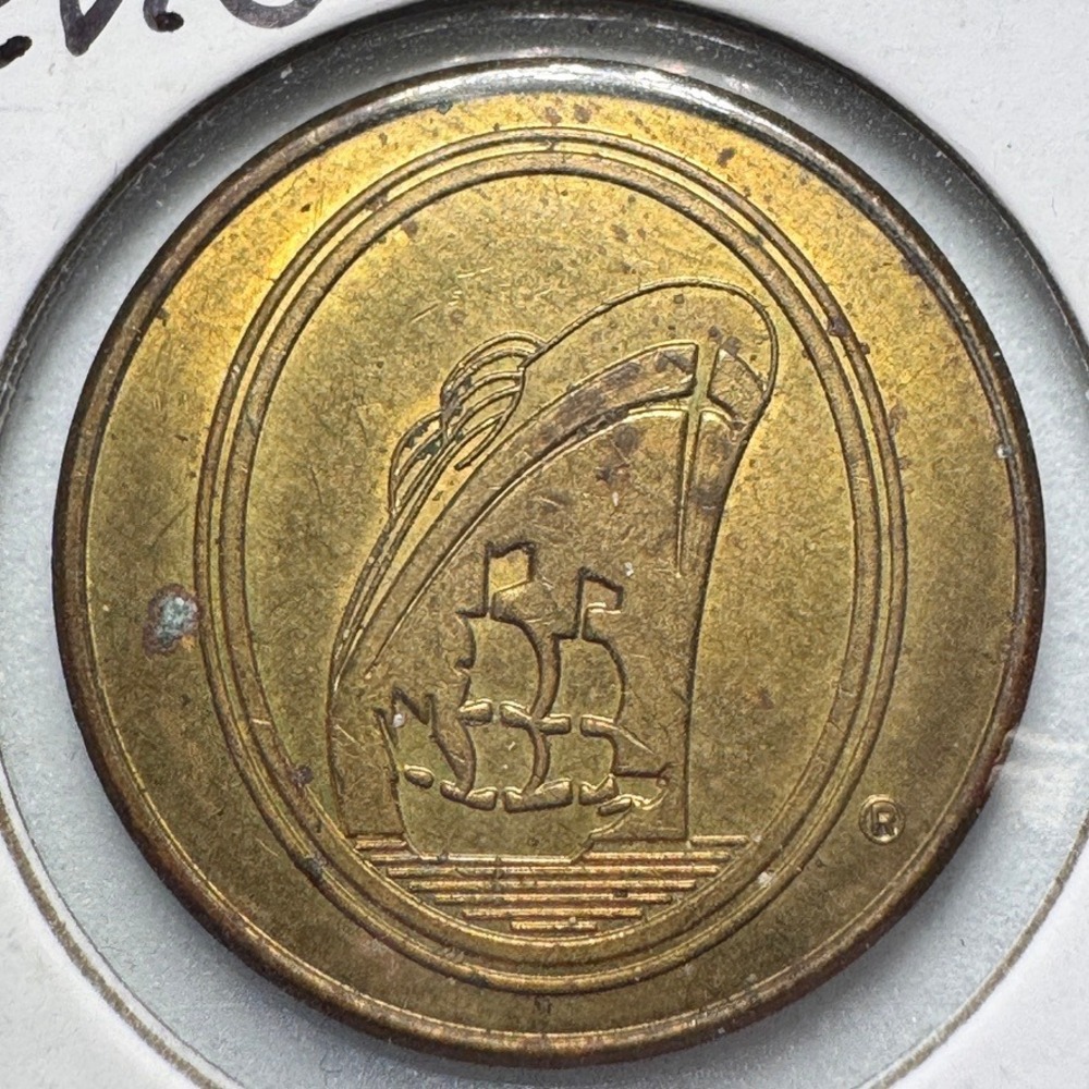 Holland America Line‎ Casino Token 10 Cent Ship Cruise Ship Souvenir